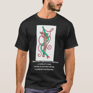 Medizinisches Dreiergruppen-Shirt (dunkel) T-Shirt