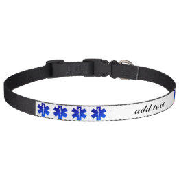 Medizinisches EMS-Symbol Haustierhalsband
