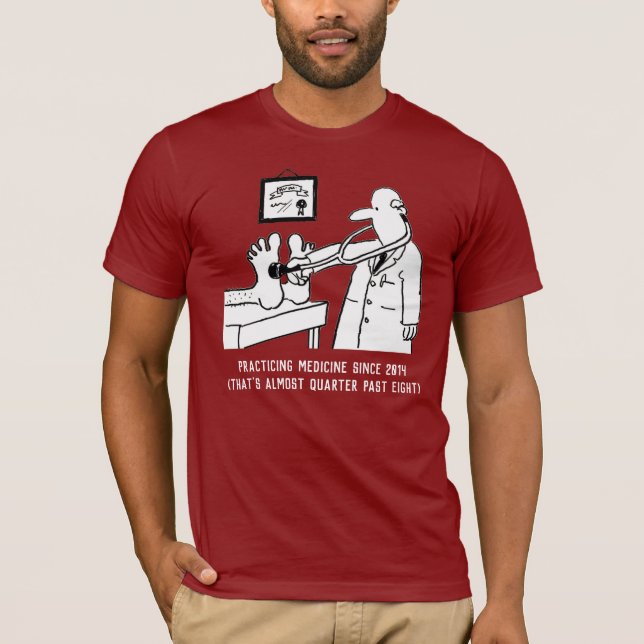 Medizinisches Funny Design praktizieren T-Shirt (Vorderseite)