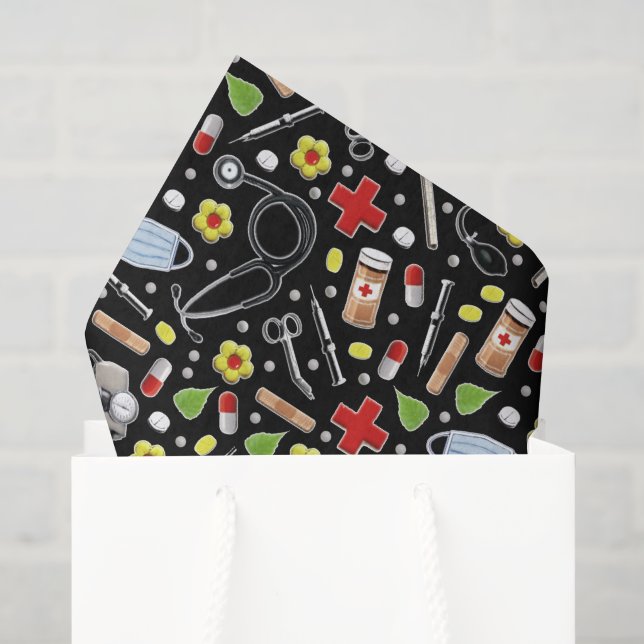 Medizinisches Geschenk Seidenpapier (Geschenktüte)