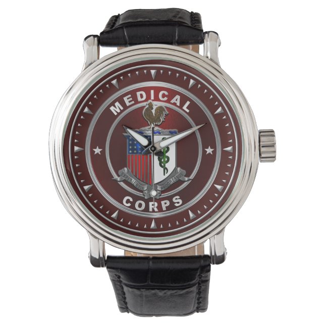 Medizinisches Korps Armbanduhr (Vorderseite)
