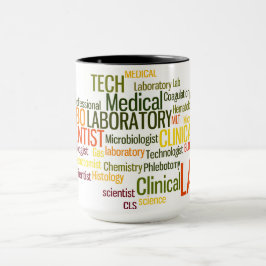 MEDIZINISCHES LABORmischwort-KAFFEE-TASSE Tasse