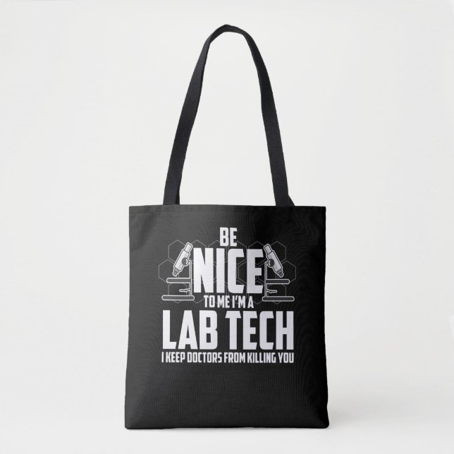 Medizinisches Labradortech-Geschenk - Tasche (Vorderseite)