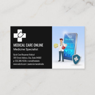 Medizinisches Logo   Online-Apps für Ärzte Visitenkarte