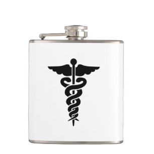 Medizinisches Symbol Flachmann