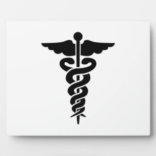 Medizinisches Symbol Fotoplatte