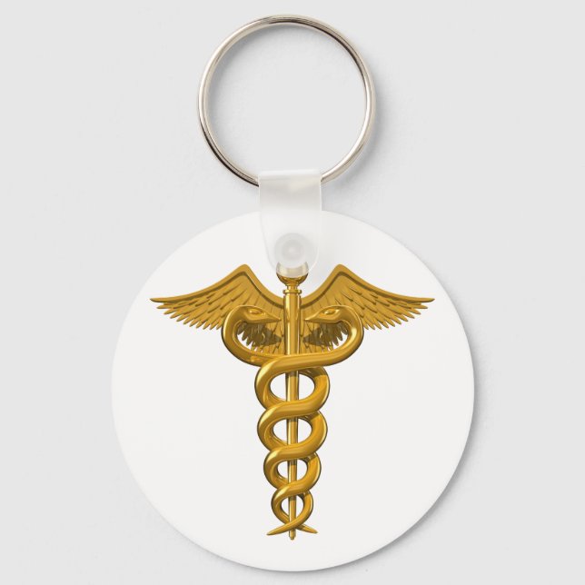 Medizinisches Symbol Schlüsselanhänger (Vorderseite)