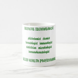 MEDIZINISCHES TECHNOLOGE phlebotomist   Kaffeetasse