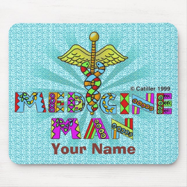 Medizinmann Mousepad (Vorne)