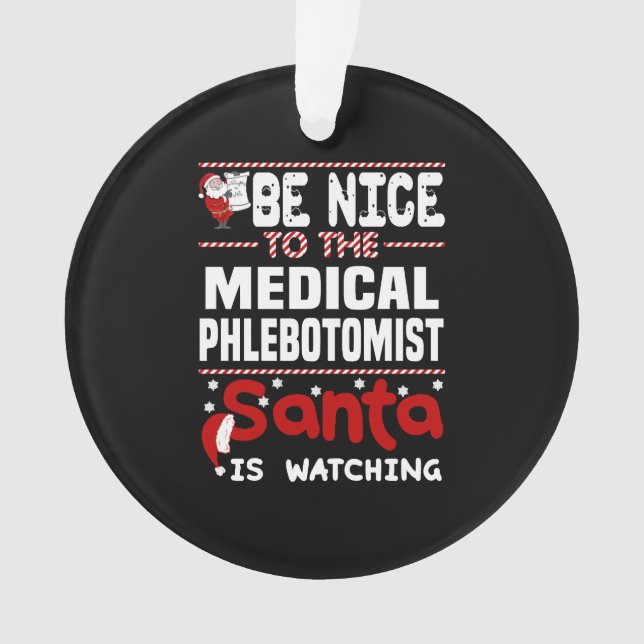 Medizinphlebotomist Ornament (Vorderseite)