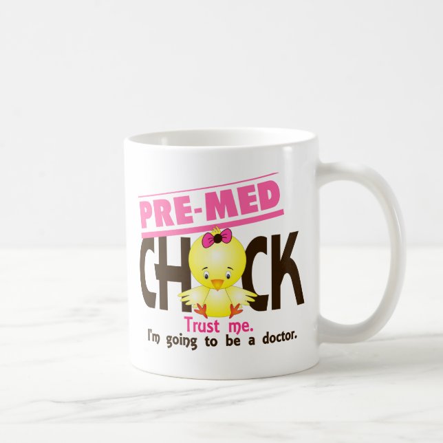 Medizinstudent-Küken 3 Kaffeetasse (Rechts)