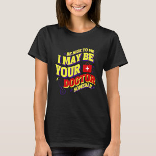 Medizinstudenten Funny Future Doktor in Trai T-Shirt