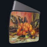 Medlar Branch by Pierre Renoir Laptopschutzhülle<br><div class="desc">Pierre-Auguste Renoir's famous painting, Medlar Branch.</div>
