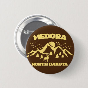 Medora, North Dakota Button