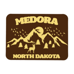 Medora, North Dakota Magnet