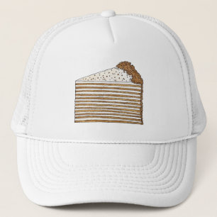 Medovik Medivnyk Russisch Ukrainisches Honey Cake  Truckerkappe