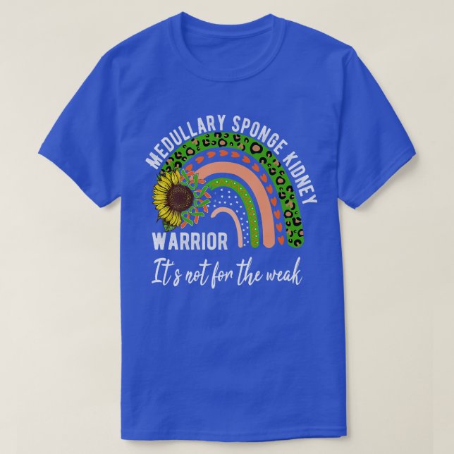 Medullary Sponge Kidney shirts, awareness shirts  (Design vorne)