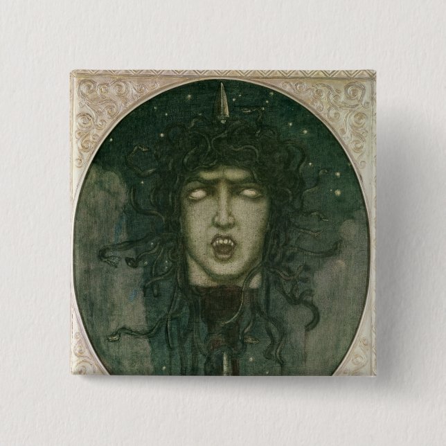 Medusa, 1919 button (Vorderseite)