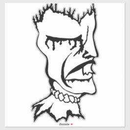 Medusa 2MMHeads Diecut 2025 Horror Buch Awaynowe Aufkleber