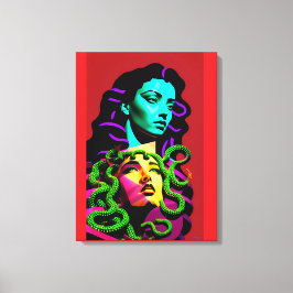 Medusa abgelenkt leinwanddruck