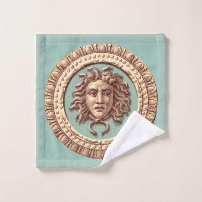 Medusa Badhandtuch Set (Waschlappen)