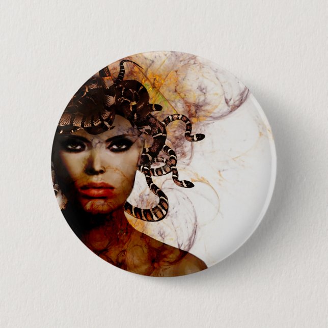 Medusa Button (Vorderseite)