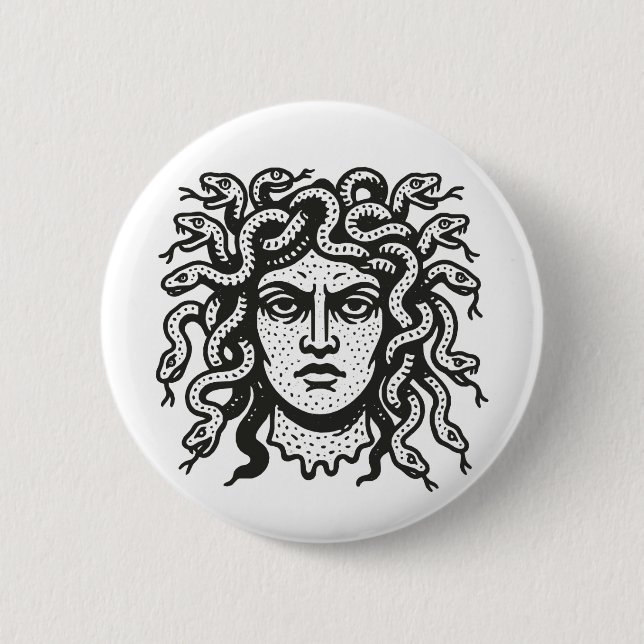 Medusa Button (Vorderseite)