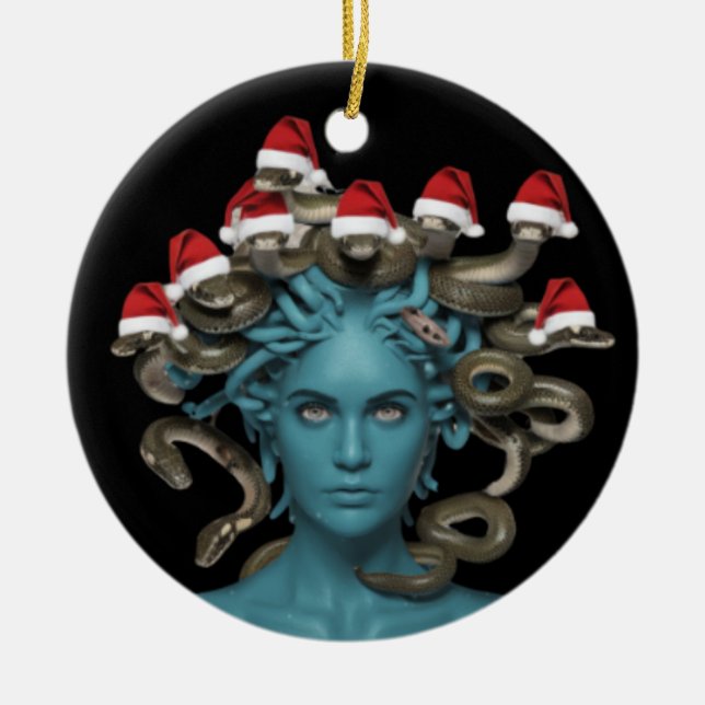 Medusa Christmas Ornament (Vorne)