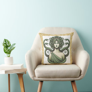 Medusa esthétique Coussin artistique 2