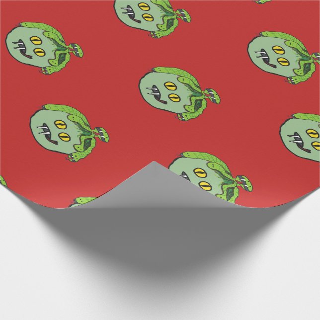 Medusa Geschenkpapier (Ecke)