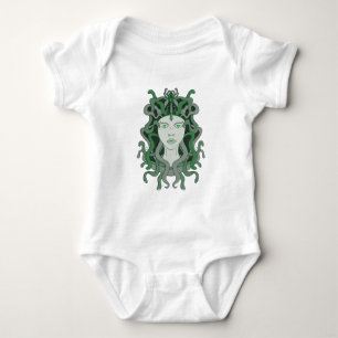 Medusa Gorgo Schlange Gorgone Monster griechische  Baby Strampler