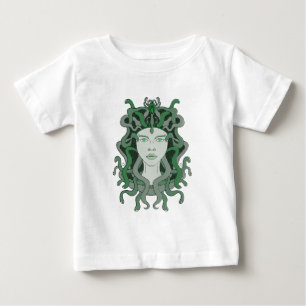 Medusa Gorgo Snake Gorgon Monster Griechische Myth Baby T-shirt
