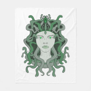 Medusa Gorgo Snake Gorgon Monster Griechische Myth Fleecedecke