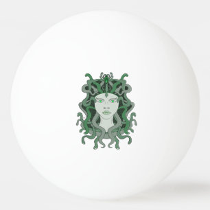 Medusa Gorgo Snake Gorgon Monster Griechische Myth Tischtennisball