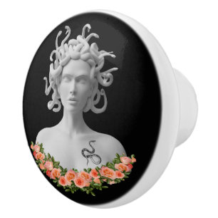 Medusa Gorgon Griechische Mythologie Keramikknauf