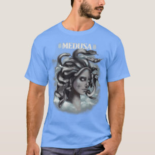 Medusa Gorgon Griechische Mythologie Monster Illus T-Shirt