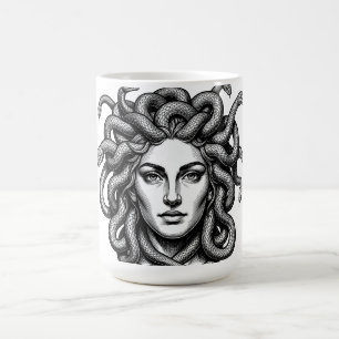 Medusa Gorgon Schlangenhaar Mythologie Kunst Gesch Kaffeetasse