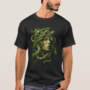 Medusa Griechische Göttin Snakes Antikes Griechenl T-Shirt