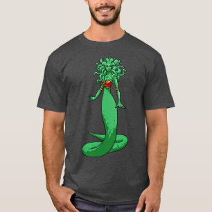 Medusa Griechische Mythologie Gott Antikes Grieche T-Shirt
