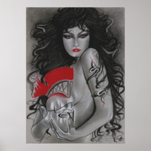 Medusa-griechische Mythologie-Plakat Poster