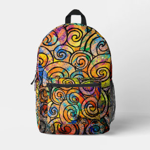 Medusa-Haarwecker Bedruckter Rucksack