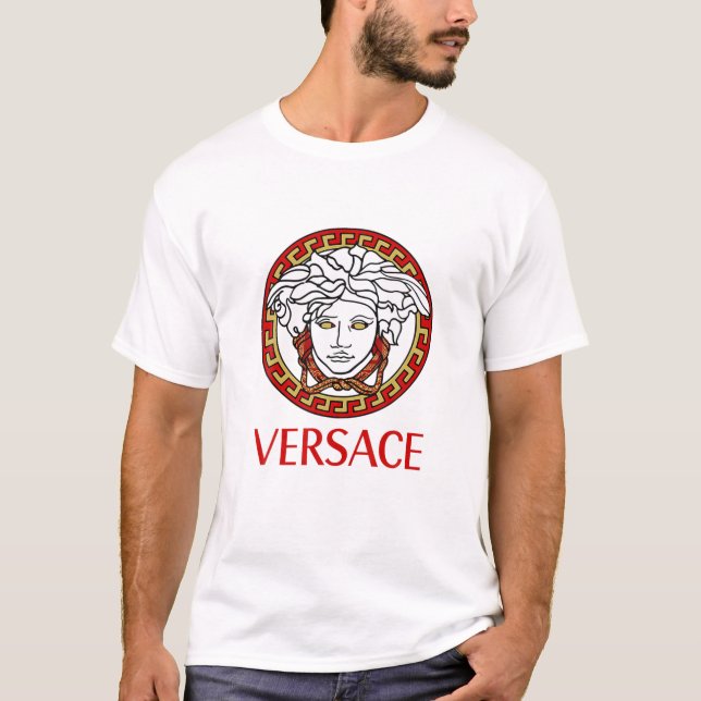 Medusa Head Greek Mythology Art T-Shirt (Vorderseite)
