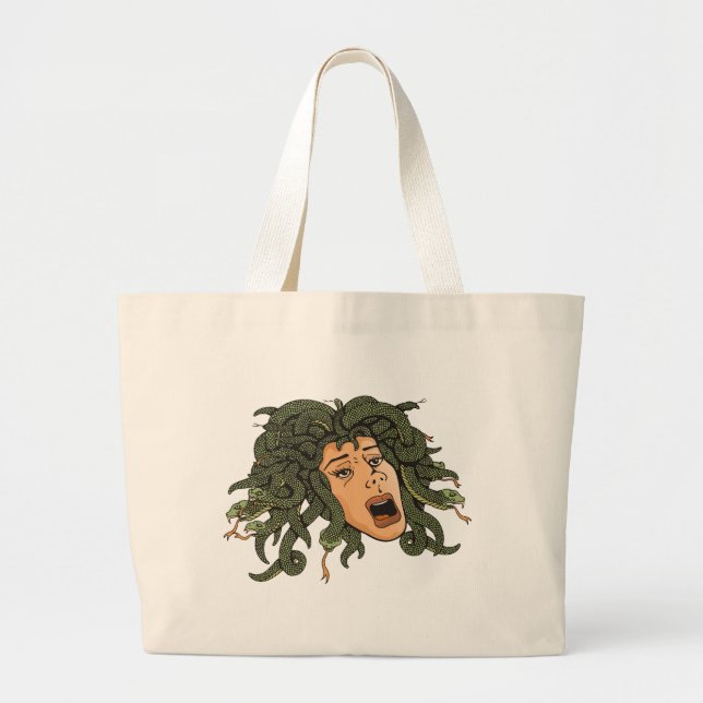 Medusa Head Jumbo Stoffbeutel (Vorne)