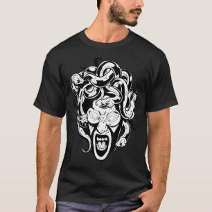 Medusa Head Snake Hair Mythology Alt Griechisch T-Shirt