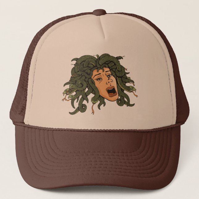 Medusa Head Truckerkappe (Vorderseite)