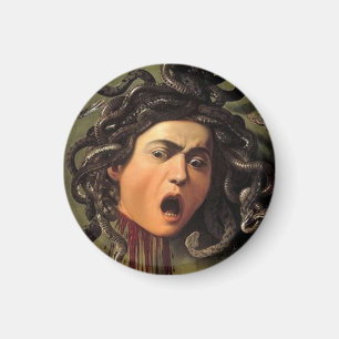 Medusa Head von Caravaggio Magnet
