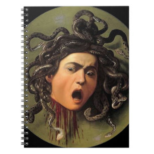 Medusa Head von Caravaggio Notizblock