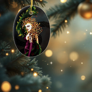 Medusa Keramikornament