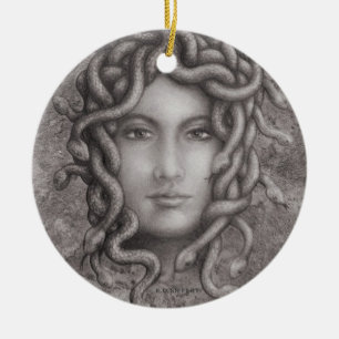 Medusa Keramikornament