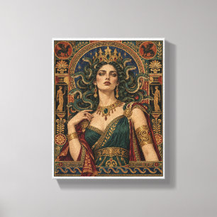 Medusa königlich leinwanddruck